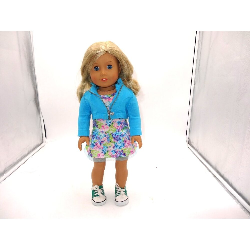 American‎ Girl Doll Truly Me 2017 Blonde Hair & Blue Eyes Dressed